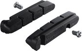 remblokrubbers R55C4 V-brake/cantilever zwart 2 stuks