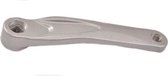 Miranda alu linkse crank alfa 1 170mm lengte zilver 574001