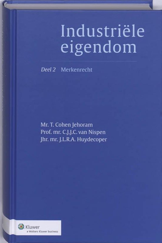 Industriele Eigendom 2 Merkenrecht - cover