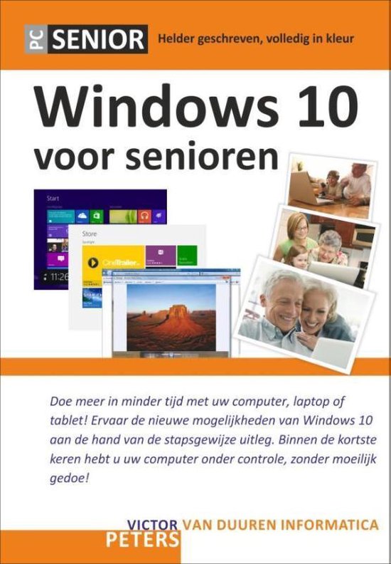PCSenior  -   Windows 10 voor senioren - cover