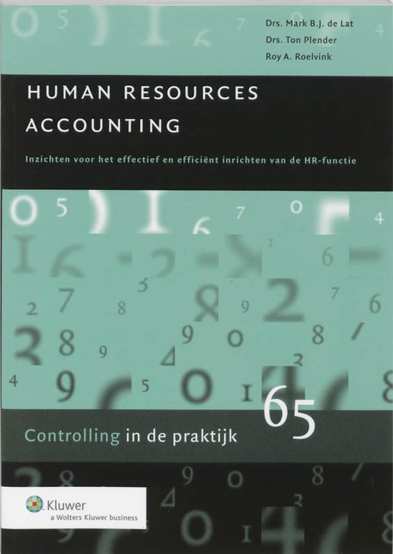 Cover van het boek 'Human Resources Accounting / druk 1' van T. Plender en M.B.J. de Lat