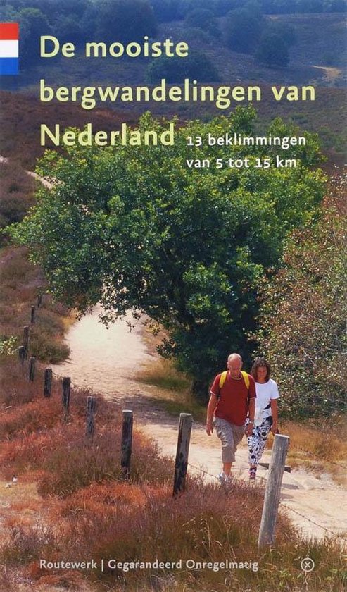 Cover van het boek 'De mooiste bergwandelingen van Nederland' van Rob Wolfs en Rutger Burgers