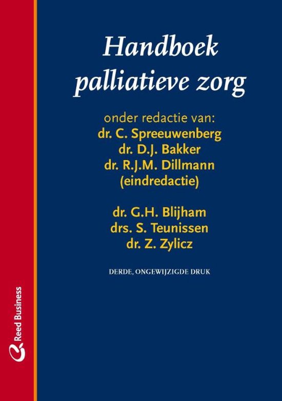 Handboek palliatieve zorg - cover