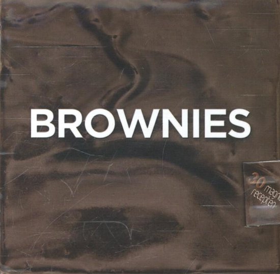 Brownies kookboekje magneetsluiting - cover