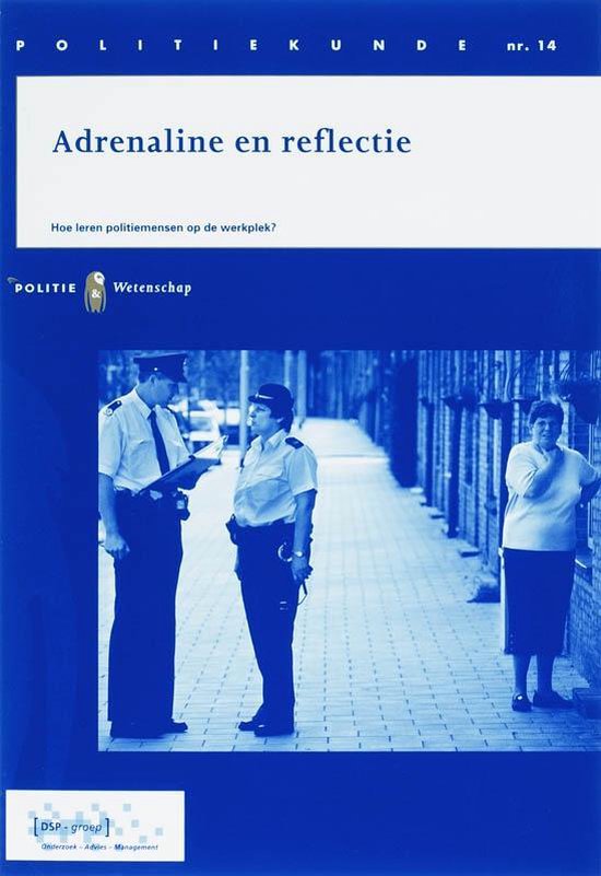 Cover van het boek 'Adrenaline en reflectie / druk 1' van A. Beerepoot