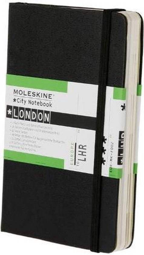 Cover van het boek 'Moleskine Europe - City Notebook London' van  Moleskine