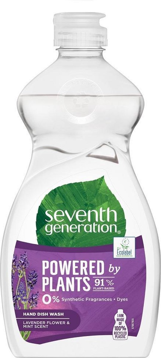 Seventh Generation Powered By Plants Hand Dish Wash P?yn Do Mycia Naczy? Lavender Flower & Mint Scent 500ml