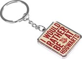 Harry Potter: Rather Be at Hogwarts Keychain