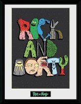Rick and Morty: Letters Collector print