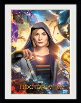 Framed collector print poster 30 x 40cm Doctor Who Universe Calling