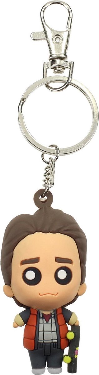 Back to the Future - Marty McFly Rubber Keychain