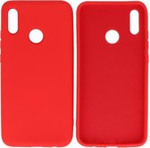 Wicked Narwal | 2.0mm Dikke Fashion Color TPU Hoesje Huawei P Smart 2019 Rood