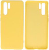 Wicked Narwal | 2.0mm Dikke Fashion Color TPU Hoesje Huawei P30 Pro Geel