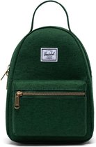 Herschel Nova Mini Eden Slub | Compacte Lichte Rugzak - 9L Opbergruimte - Tijdloos en Praktisch Design  voor Mannen en Vrouwen  - Groen