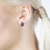 Jawbreaker - Claw studded Stud oorbellen - Zilverkleurig