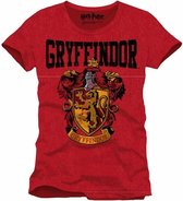 HARRY POTTER - T-Shirt Griffindor School - Red (M)