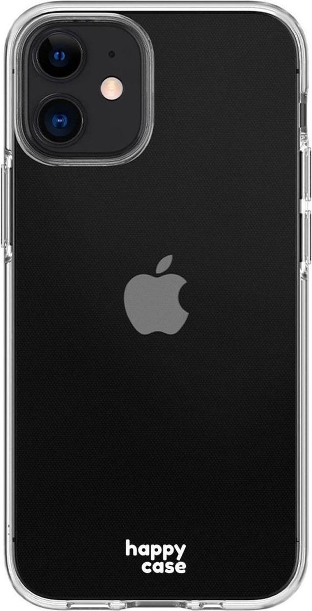 HappyCase Apple iPhone 12 Mini Hoesje Flexibel TPU Clear Print