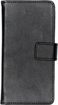 Luxe Lederen Booktype Samsung Galaxy S10E - Zwart / Black