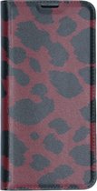 Design Softcase Booktype Samsung Galaxy S10 hoesje - Panter Rood