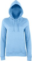 Awdis Gewoon Hoods Vrouwen/dames Girlie College Pullover Hoodie (Hemelsblauw)