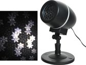 LED Projector Sneeuwvlok - Lumineo - Kerstverlichting - Wit Patroon