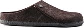 Birkenstock Zermatt narrow Filz Soft Cozy Home Dames Pantoffels - Mocha - Maat 37