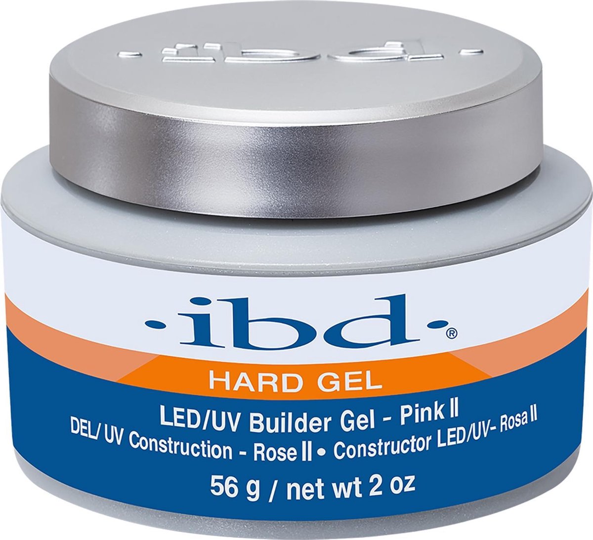 Ibd – hard gel – led/uv builder gel – pink ii – 14 gr