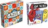 Afbeelding van het spelletje Spellenbundel - Bordspel - 2 Stuks - Azul NL/FR & Hasbro Vier op ´n Rij