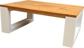 Wood4you - Salontafel New Orleans - Roasted wood  140Lx90Dx40H