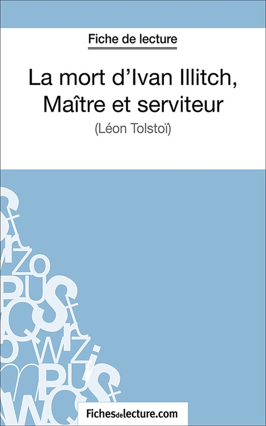 La mort d'Ivan Illitch, maître et serviteur - cover