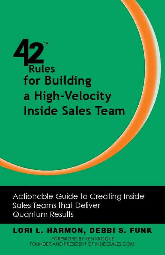 42 Rules for Building a High-Velocity Inside Sales Team - cover
