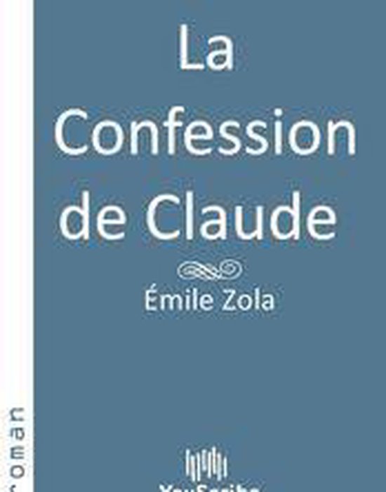 La Confession de Claude - cover
