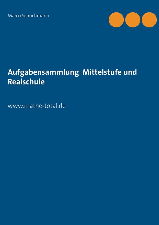Aufgabensammlung Mittelstufe und Realschule - cover