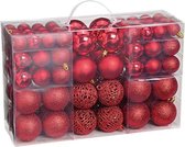 Mixstore Kerstballen - 100 Stuks - Rood