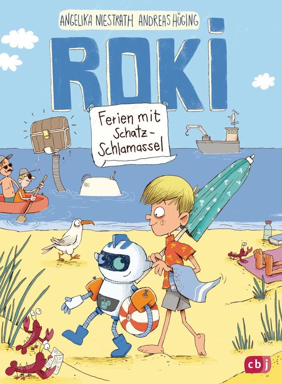 Die Roki-Reihe 3 - ROKI – Ferien mit Schatz-Schlamassel - cover