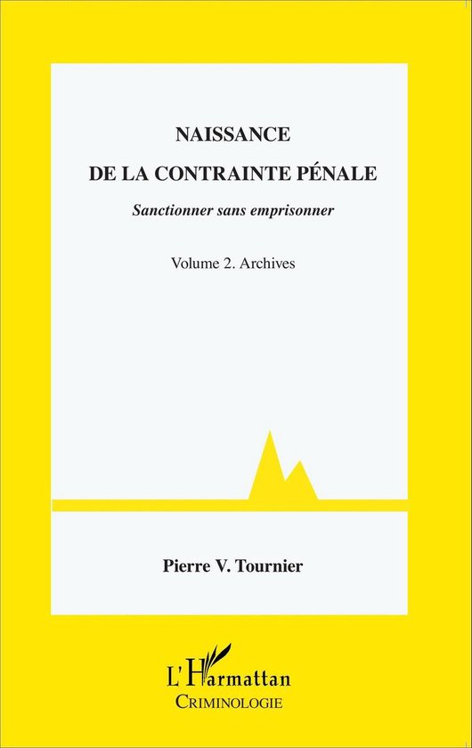 Naissance de la contrainte pénale - cover
