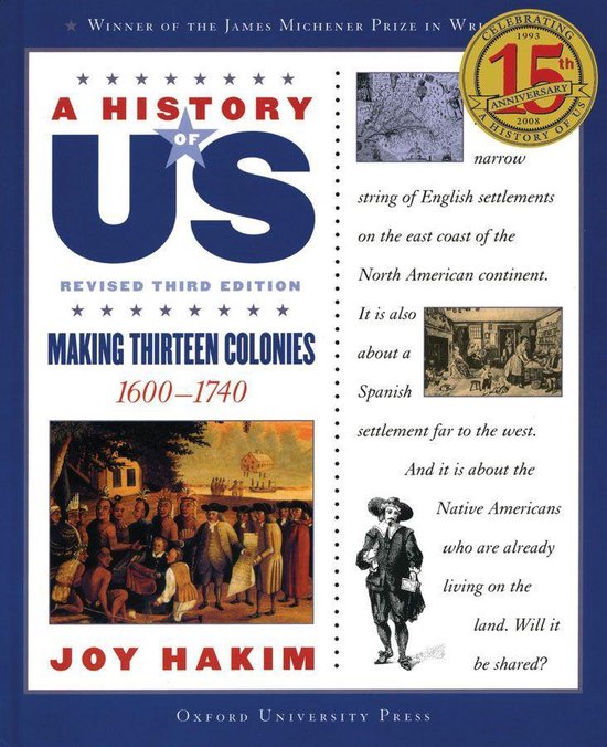 A ^AHistory of US - A History of US: Making Thirteen Colonie ... - cover