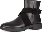 Fitflop - Damesschoenen - Mona Buckle Ankle Boots - zwart - maat 42