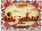 Magneet 2D MDF Color Holland - Souvenir