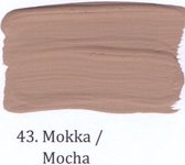 Wallprimer 2,5 ltr op kleur43- Mokka