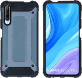 iMoshion Rugged Xtreme Backcover Huawei P Smart Pro / Huawei Y9s hoesje - Donkerblauw