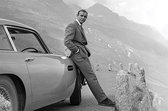 Affiche James Bond Connery & Aston Martin 61 x 91,5 cm