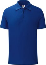 Fruit Of The Loom Heren Iconisch Piqué Poloshirt (Colbalt Blauw)