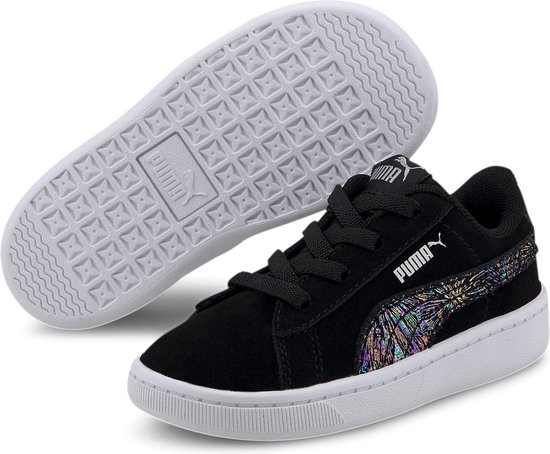 Puma Sneakers - Maat - Meisjes - zwart/zilver | bol.com