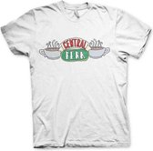 Friends Heren Tshirt -5XL- Central Perk Wit
