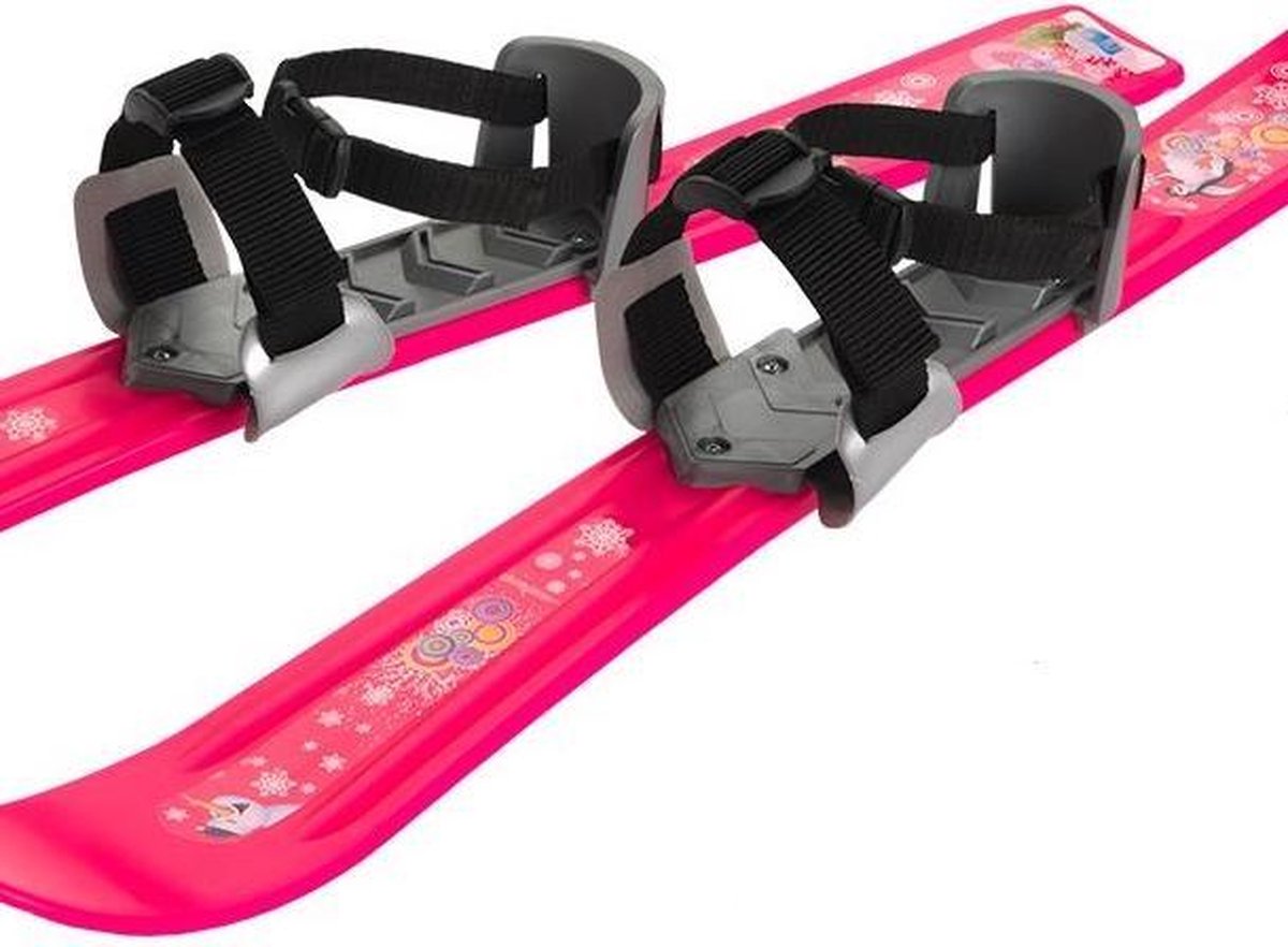 Kinderski's met skistokken - Skiset Mini Ski's - Kinder Skietjes Roze |  bol.com
