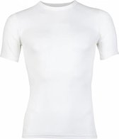 Beeren microfiber T-shirt K/M, Young - XL – Wit
