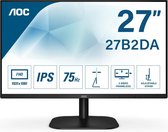 AOC B2 27B2DA LED display 68,6 cm (27") 1920 x 1080 Pixels Full HD Zwart