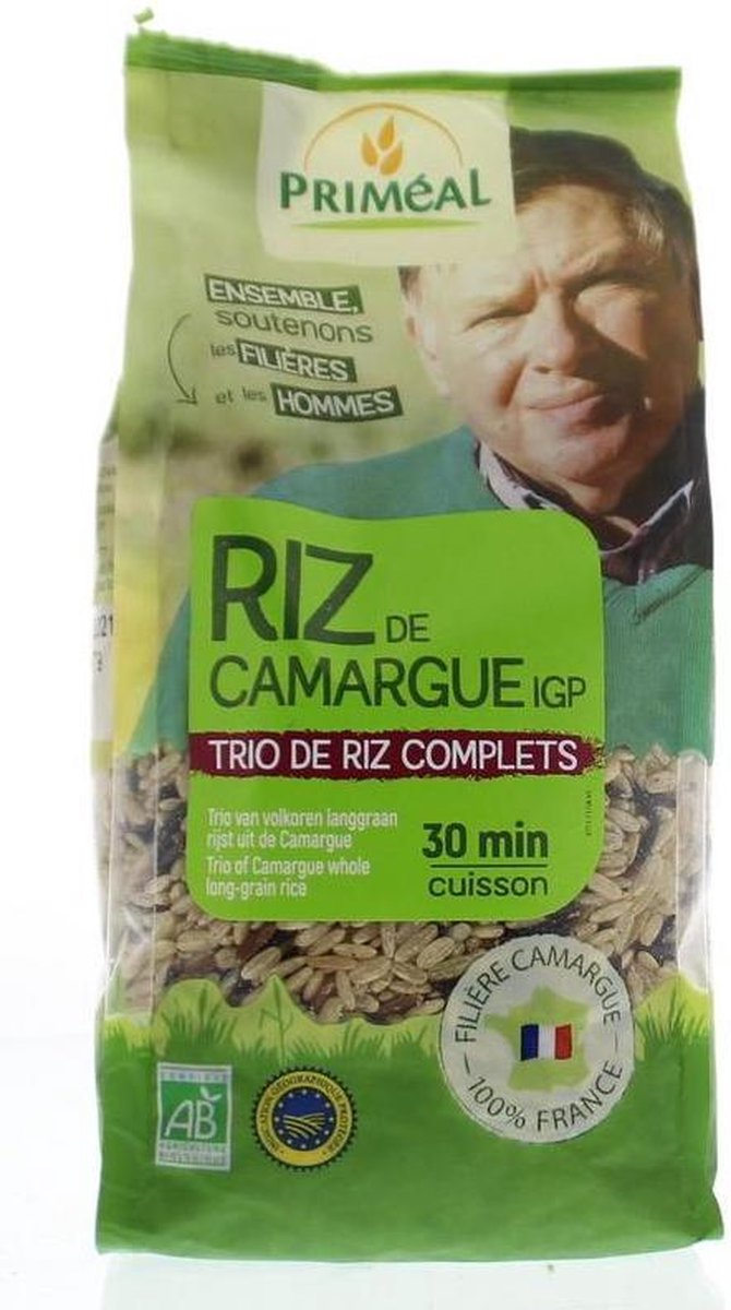 Primeal Rijst camargue trio 500 gram