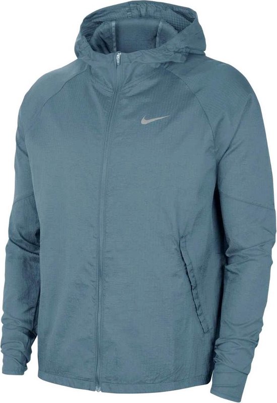 Nike - Essential Running Jacket - Weersbestendig Running Jack - L - Blauw |  bol.com